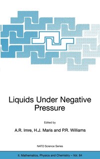 Front cover_Liquids Under Negative Pressure