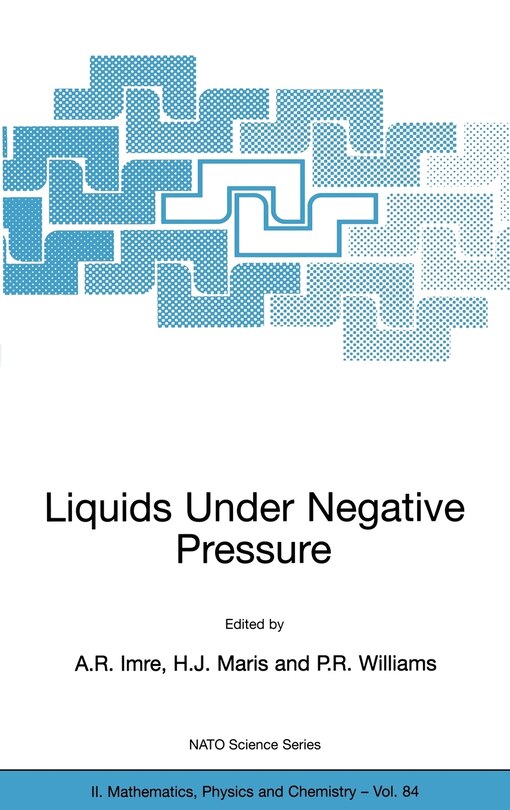 Front cover_Liquids Under Negative Pressure