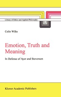 Front cover_Emotion, Truth and Meaning