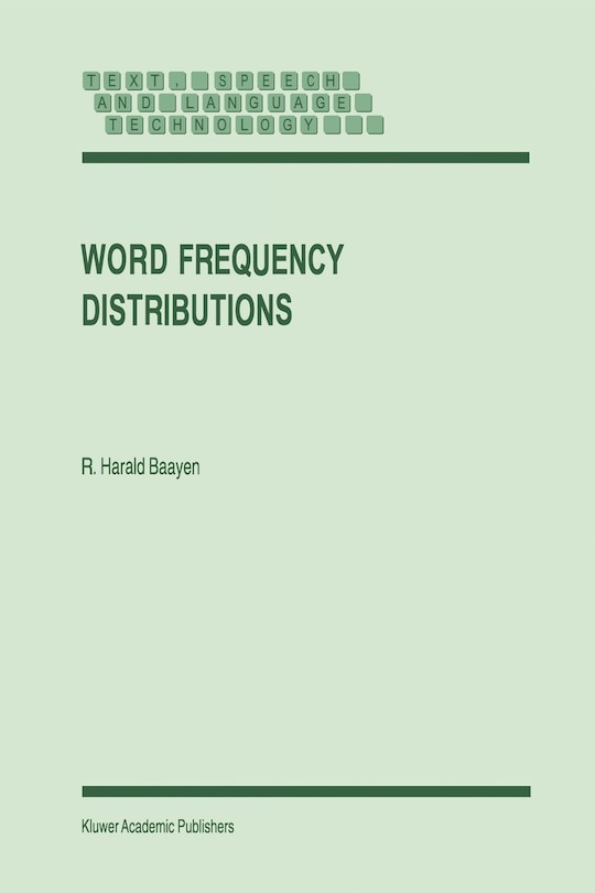 Front cover_Word Frequency Distributions