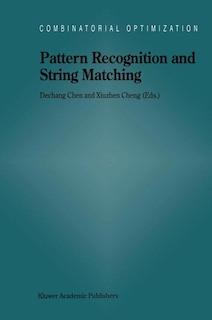 Couverture_Pattern Recognition And String Matching