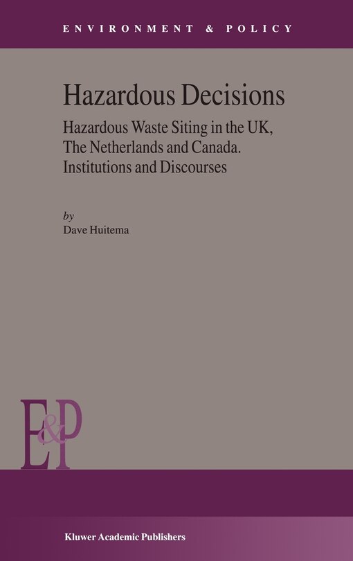 Front cover_Hazardous Decisions