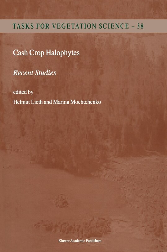 Front cover_Cash Crop Halophytes: Recent Studies