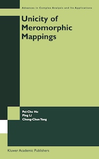 Front cover_Unicity Of Meromorphic Mappings