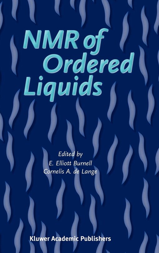 Front cover_Nmr Of Ordered Liquids