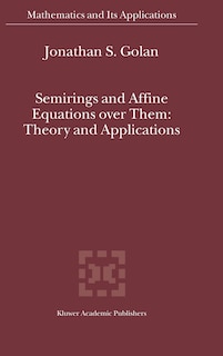 Couverture_Semirings and Affine Equations over Them