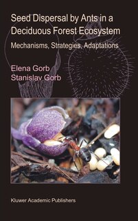 Couverture_Seed Dispersal By Ants In A Deciduous Forest Ecosystem