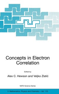 Couverture_Concepts in Electron Correlation