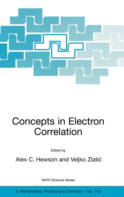Couverture_Concepts in Electron Correlation