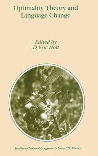 Front cover_Optimality Theory and Language Change