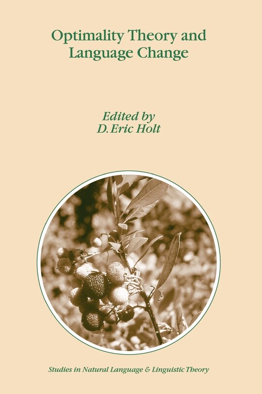 Front cover_Optimality Theory and Language Change