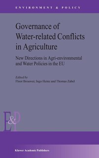 Front cover_Governance Of Water-related Conflicts In Agriculture