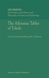 Front cover_The Alfonsine Tables Of Toledo