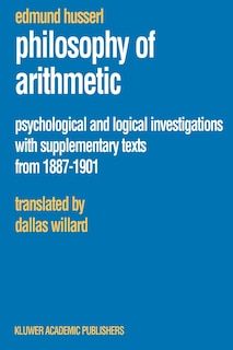 Front cover_Philosophy of Arithmetic