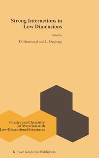 Couverture_Strong Interactions In Low Dimensions