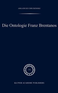 Front cover_Die Ontologie Franz Brentanos