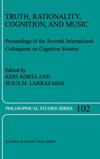 Couverture_Truth, Rationality, Cognition, and Music