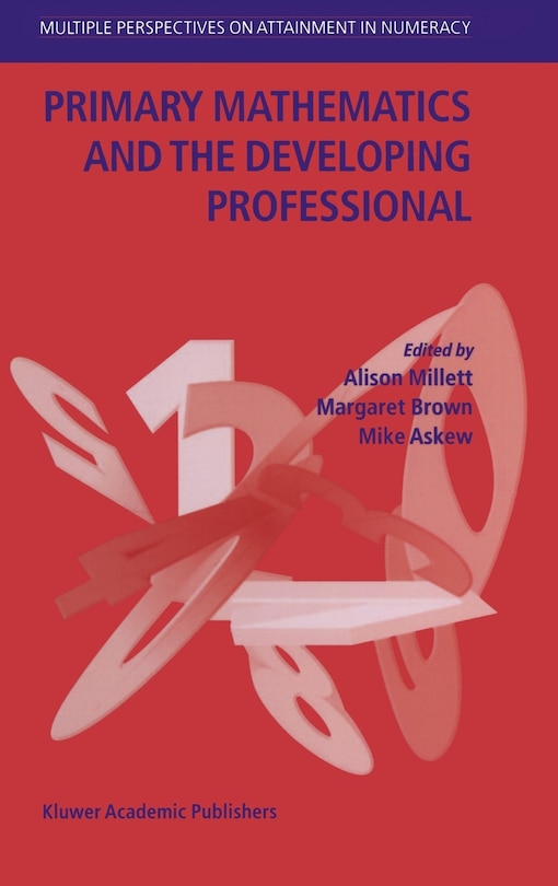 Couverture_Primary Mathematics And The Developing Professional