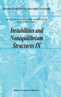 Front cover_Instabilities and Nonequilibrium Structures IX