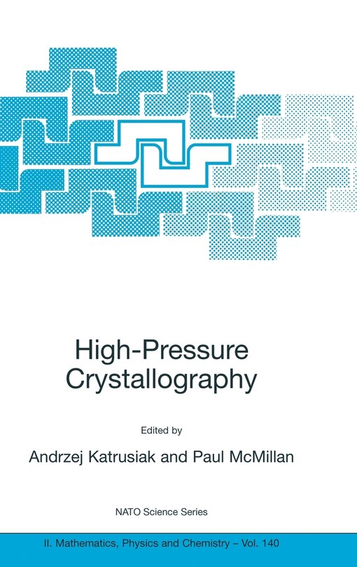 Couverture_High-pressure Crystallography
