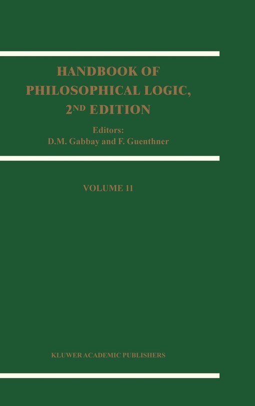 Front cover_Handbook of Philosophical Logic