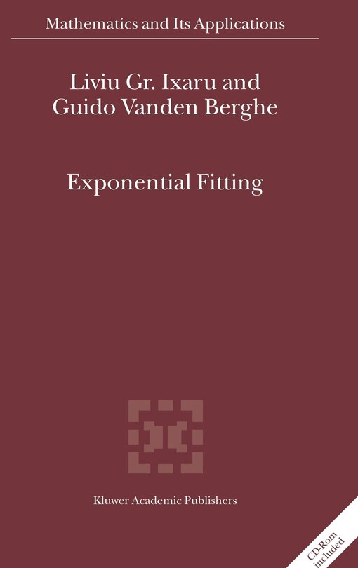 Front cover_Exponential Fitting