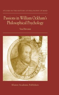 Couverture_Passions In William Ockham's Philosophical Psychology