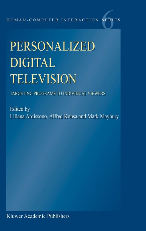 Front cover_Personalized Digital Television