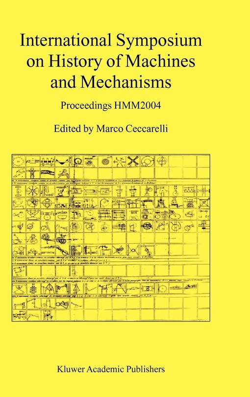 Couverture_International Symposium On History Of Machines And Mechanisms