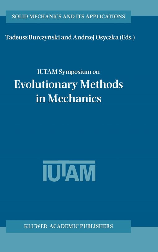 Front cover_IUTAM Symposium on Evolutionary Methods in Mechanics