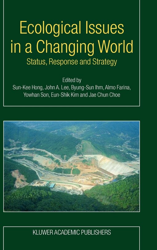 Front cover_Ecological Issues in a Changing World