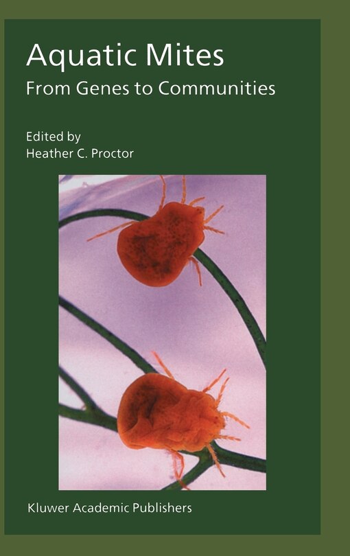 Front cover_Aquatic Mites from Genes to Communities