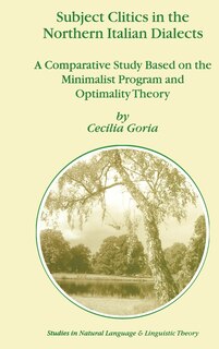 Couverture_Subject Clitics in the Northern Italian Dialects