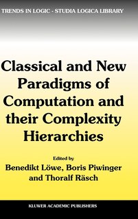 Front cover_Classical and New Paradigms of Computation and their Complexity Hierarchies