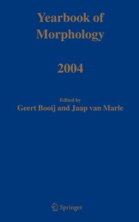 Front cover_Yearbook Of Morphology 2004