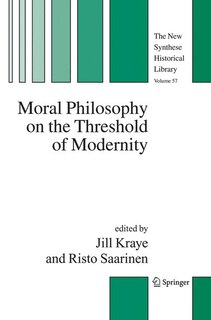 Front cover_Moral Philosophy On The Threshold Of Modernity