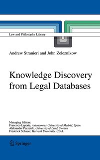 Front cover_Knowledge Discovery From Legal Databases