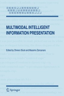 Couverture_Multimodal Intelligent Information Presentation