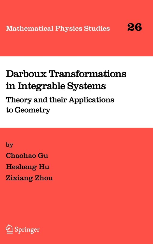 Front cover_Darboux Transformations in Integrable Systems