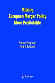 Front cover_Making European Merger Policy More Predictable