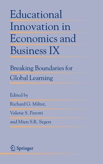 Front cover_Educational Innovation in Economics and Business IX