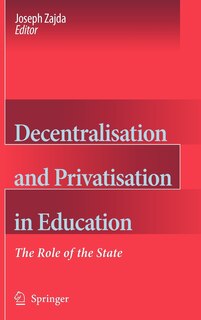 Couverture_Decentralisation And Privatisation In Education