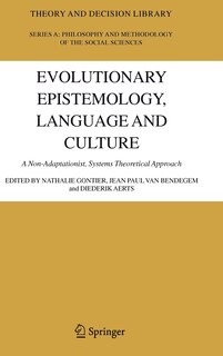 Couverture_Evolutionary Epistemology, Language and Culture