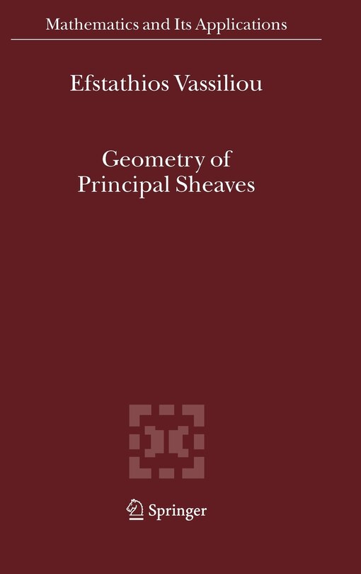 Front cover_Geometry of Principal Sheaves