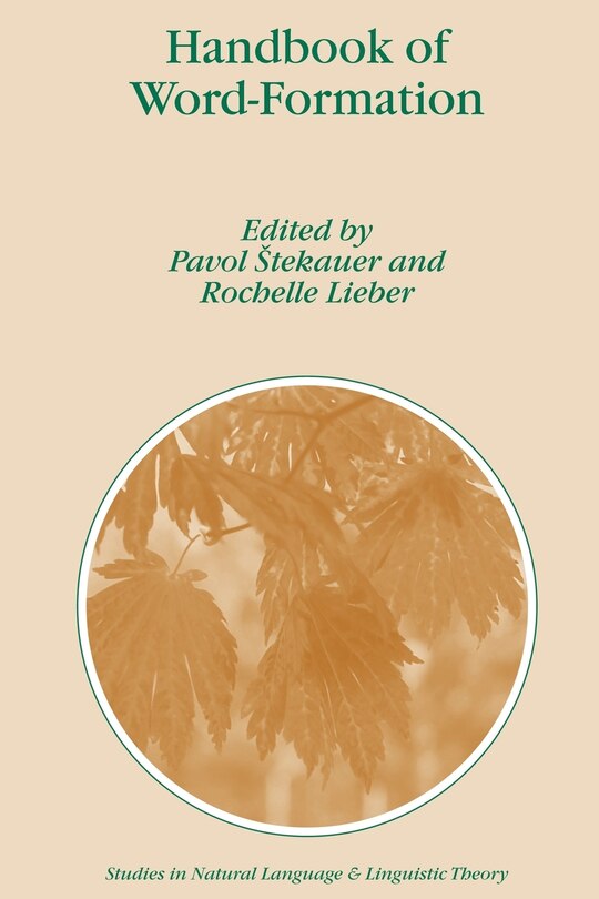 Front cover_Handbook Of Word-formation