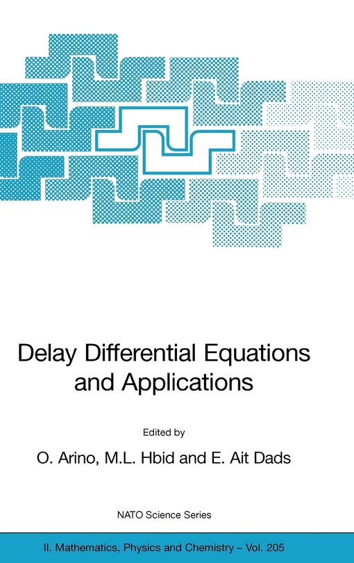 Couverture_Delay Differential Equations and Applications