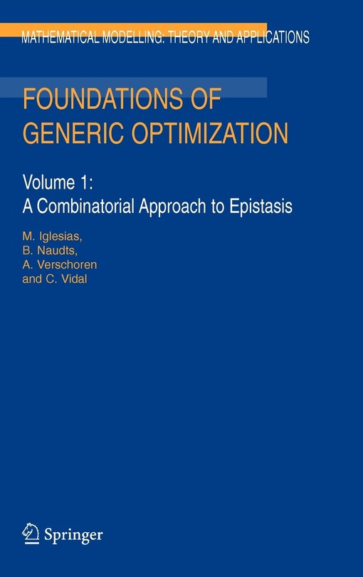 Couverture_Foundations of Generic Optimization