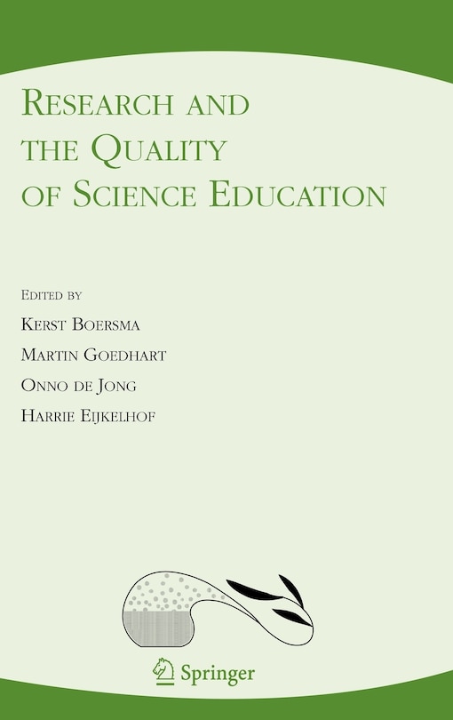 Front cover_Research and the Quality of Science Education