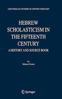 Front cover_Hebrew Scholasticism in the Fifteenth Century