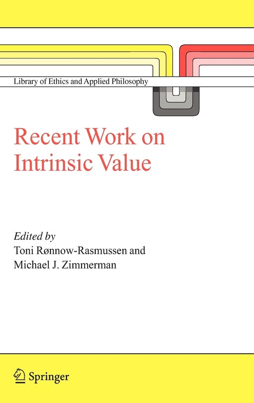 Front cover_Recent Work On Intrinsic Value